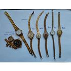 Часы СССР. Позолота.