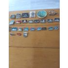 Подборка значков по теме "Морские пароходства" . 27 шт.