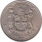 Фиджи 1 доллар, 1969 Елизавета II UNC