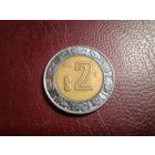 Мексика 2 песо 1998