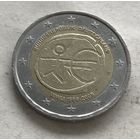 Германия 2 евро 2009 - 10 лет монетарной политики ЕС (EMU) и введения евро (J - Гамбург)