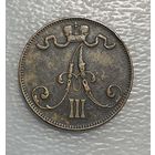 5 pennia пенни 1888 отличное состояние