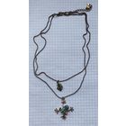 Цепочка с двумя подвесками