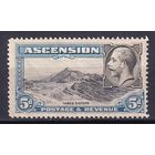 153.BrK. Великобритания. Колонии. Асенсьон. Георг V. Местные мотивы. 1934 г. 5d. Mi.#27.