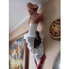 - Бюст Наполеон-Бонапарт I с пьедесталом + Подвес Бронза Гвардии Наполеона-Бонапарта I  1804-1915 гг для стакана под флаг и малого барабана