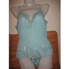 Комплект нижнего белья, Майка фирменная,-лазурная и трусики-размер 40-42.