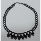 Колье из камня Гематит. Европа. Длина 43 см.