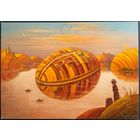 Как будто писанка-село. Худ.О.Шуляк. Украина.