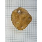 Камень куриный (собачий) бог, со сквозным отверстием, оберег талисман амулет