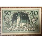 Нотгельд 50 пфеннигов 1920 год. Ашерслебен. Веймарская республика