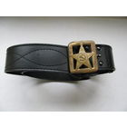 Командирский кожаный ремень РККА. (реплика) длина до 115 см