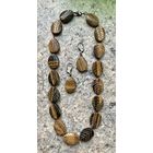 Бусы и серьги комплект