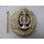 Кокарда среднего начальствующего состава речного флота СССР образца 1969г.