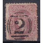 85.Aust. Великобритания. Австралийские штаты. Виктория. Стандарт. 1860 г. 4p. Mi.#24.