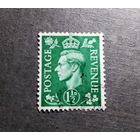 Марка Великобритания 1937-1941 г.г. Король Георг  VI