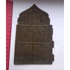 Старинная Икона.Створка от большого складня 16х9,5 см