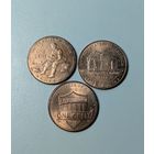 Центы США юбилейные