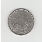 Квотер (25 центов) США "Штат Мэн" 2003 D Лот 0585