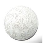 Польша. 20 грош. 1923 г. Цинк. ВМВ. Немецкая оккупация