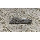 Брошь Кельтский стиль Собака Серебро 925 Редкость Англия 70-е