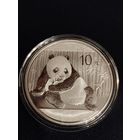 Китай 10 юаней 2015 Панда СЕРЕБРО