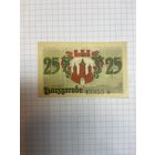 Нотгельд 25 пфеннигов 1921 год Гарцгерод -0401