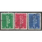Израиль. Фонд обороны. 1957г. Mi#140-42. Серия.