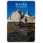 2 евро 2025 Мальта Мдина блистер BU