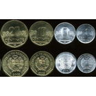 Перу набор монет 1, 5, 10, 20 центов (сентимо), UNC. Предложи свою цену или обмен!