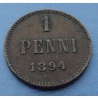 Финляндия в составе РИ. 1 пенни 1894