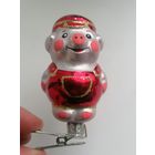 Елочная игрушка Поросенок