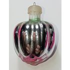 Ёлочная игрушка -  БУТОН  . КРЕМЛЕВСКАЯ ИГРУШКА , ТОЛСТОЕ СТЕКЛО , СССР