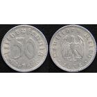 YS: Германия, Третий Рейх, 50 рейхспфеннигов 1935D, КМ# 87