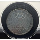 3 марки 1912 - A - Любек - Германская Империя - Серебро 900