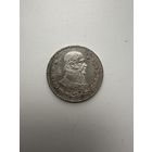 Мексика. 1 песо 1965 г. Серебро. Отличное состояние.