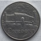 Эстония 2 кроны 1930 г. Замок Тоомпеа в Таллине