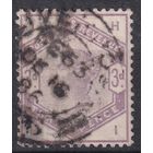 74.Br. Великобритания. Виктория. 3P. 1884 г. Mi.#76.