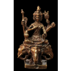 Статуэтка миниатюра Тайский Четырёхликий Будда Бронза