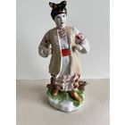 СТАТУЭТКА ФАРФОРОВАЯ  "ОДАРКА". БОЛЬШАЯ. РАЗМЕР - 25*12*10 СМ. 1 СОРТ. 1962-1976 ГОДА. КИЕВ. КЭКХЗ. УКРАИНА. КЛЕЙМО: КРАСНАЯ КНИЖКА. СМ.КЛЕЙМО,ФОТО И ОПИСАНИЕ.