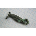 Древняя привеска. Бронза.