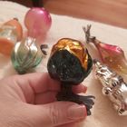 Цветы ,ёлочные игрушки