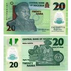 Нигерия 20 найра 2024  год UNC (полимер)