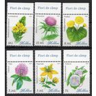 Молдова 2024. Флора. Полевые цветы 4 марки (884)