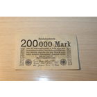 200 000 марок 1923 года, Германия.