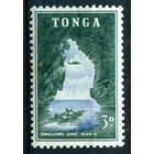 Британский протекторат - Королевство Тонга - 1953г. - ландшафты, 3 P - 1 марка - MLH [Mi 103]. #4-B5-106-A-1