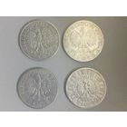 Польша 2 злотых 1932 1933 1934 Погодовка Ядвига Пилсудский