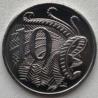 Австралия 10 центов 2024 г. Карл III