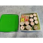 Нитки СССР Советская звезда в шкатулке бакетиловой