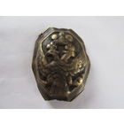 НАКЛАДКА ЦАРСКАЯ С ОРЛОМ БРОНЗА.