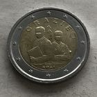 Италия 2 евро 2021 - Медицинские профессии Спасибо